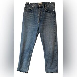 AGOLDE 90'S PINCH WAIST HIGH RISE STRAIGHT  LEG Size 30 Great Condition!